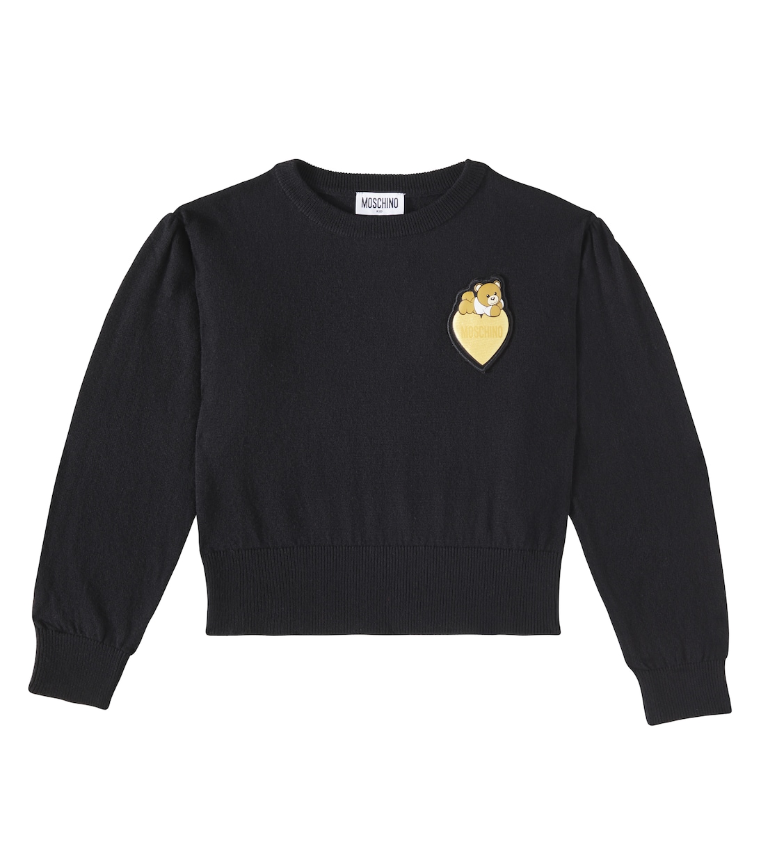 Teddy Bear cotton and wool sweater | Moschino Kids