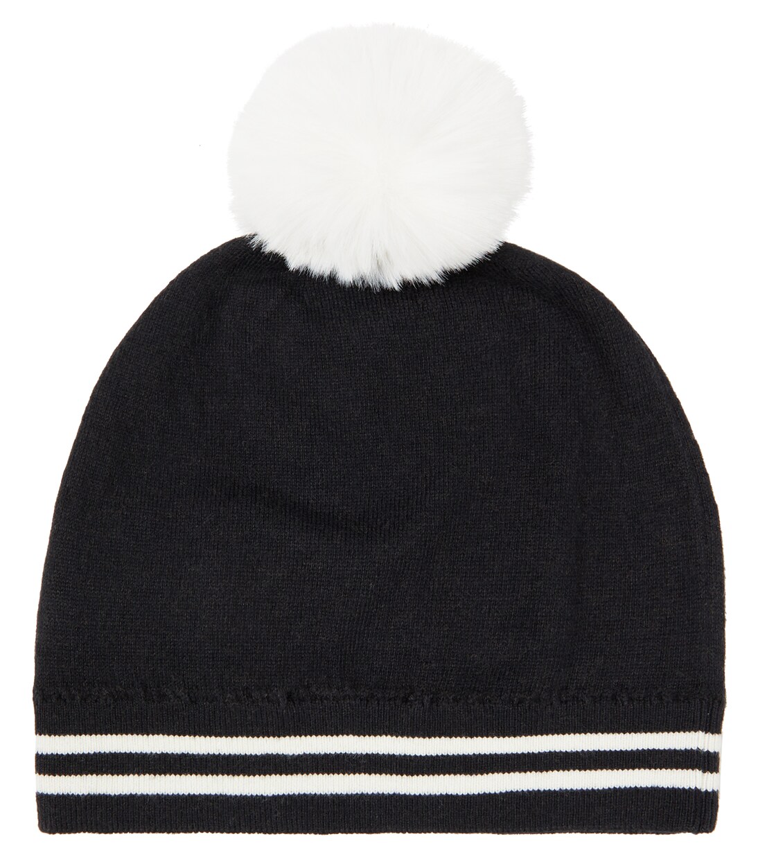 Teddy Bear cotton and wool beanie | Moschino Kids