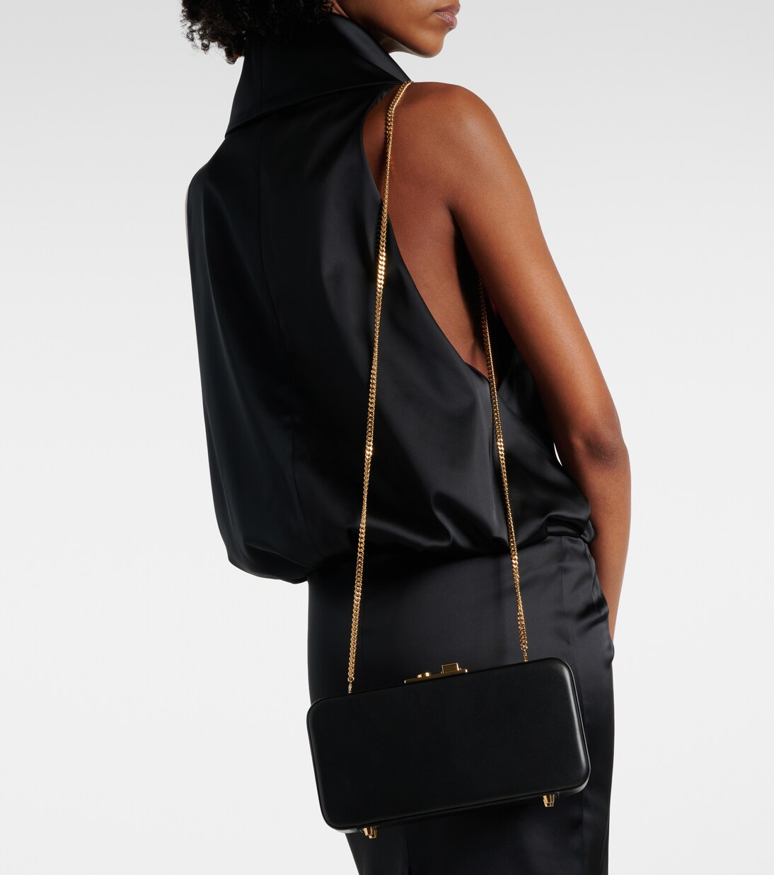 Clutch Valì aus Leder | Gianvito Rossi