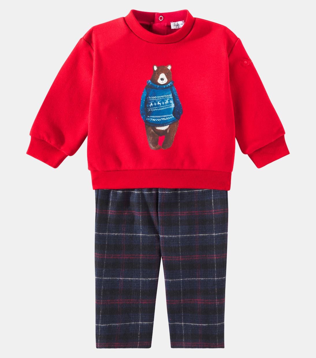 Baby cotton sweatshirt and sweatpants set  | Il Gufo