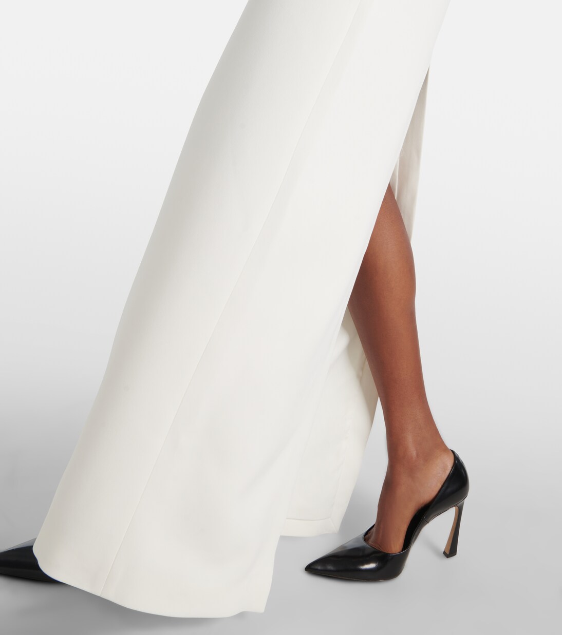 Bridal lace-trimmed gown | David Koma