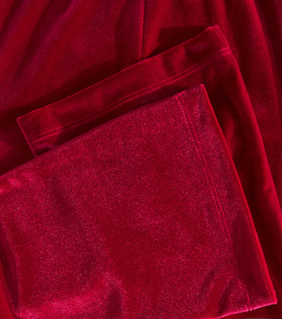 Pantalones rectos de chenilla | Monnalisa