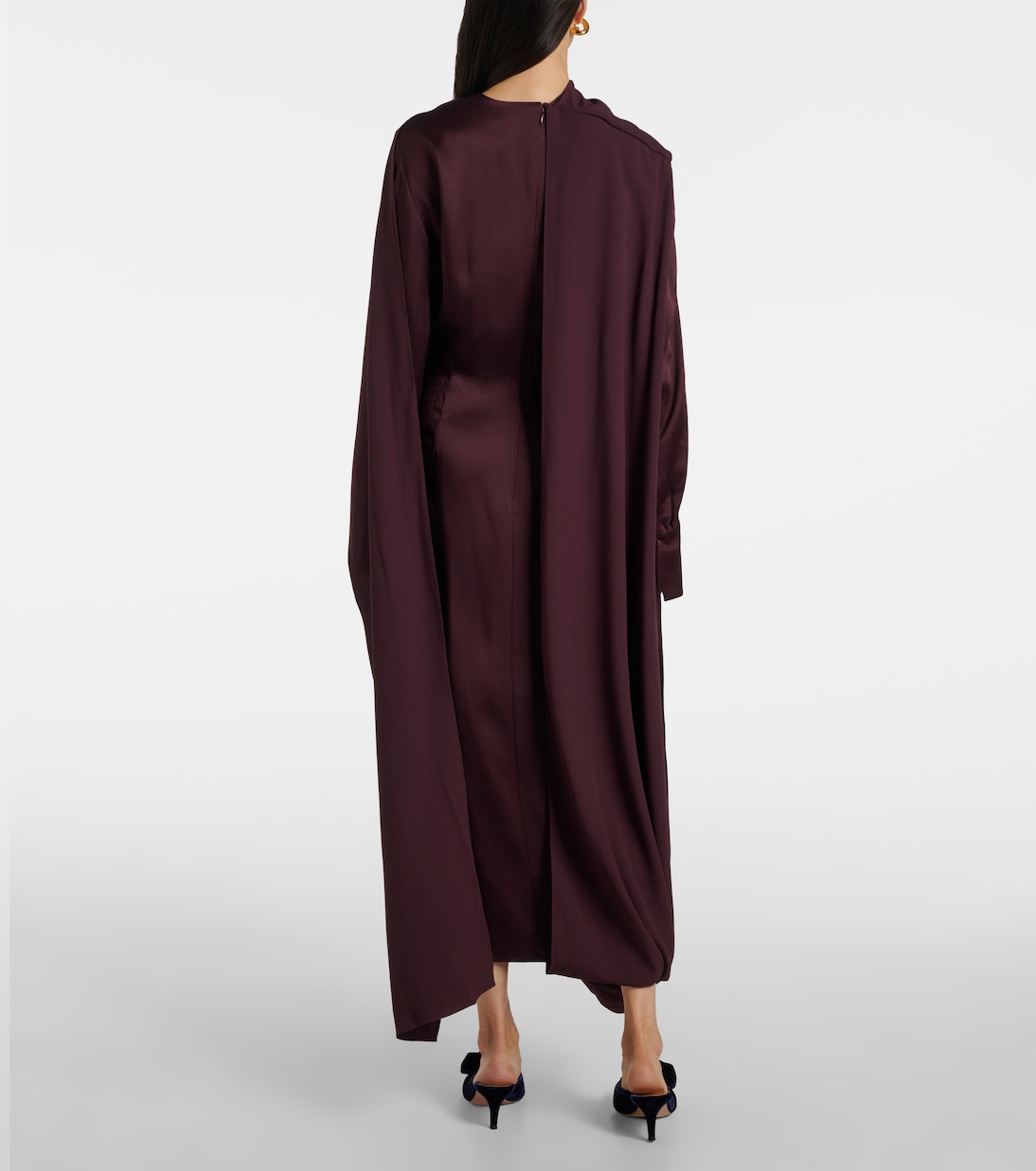 Midikleid aus Satin | Erdem