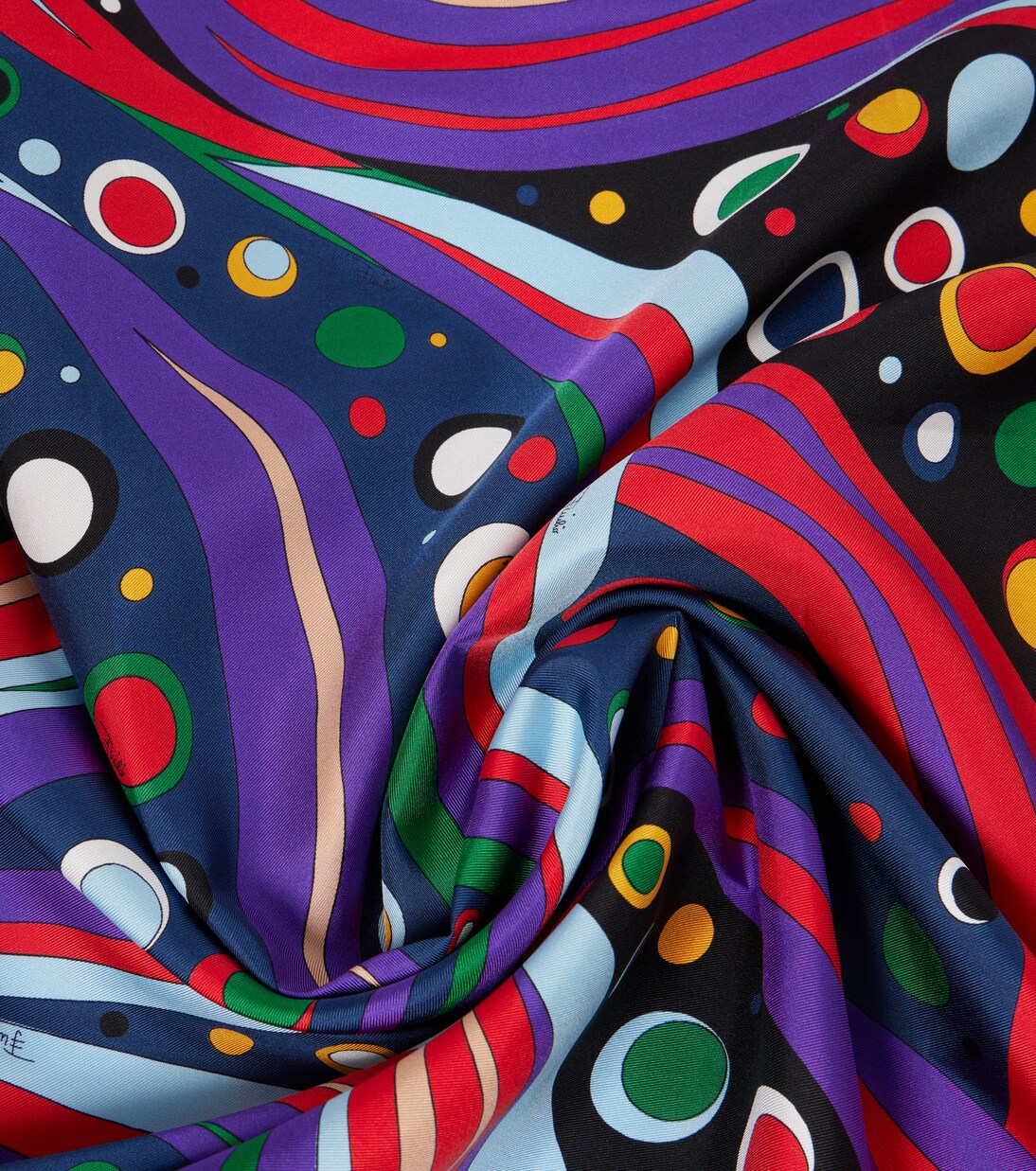 Fontane silk twill scarf | Pucci