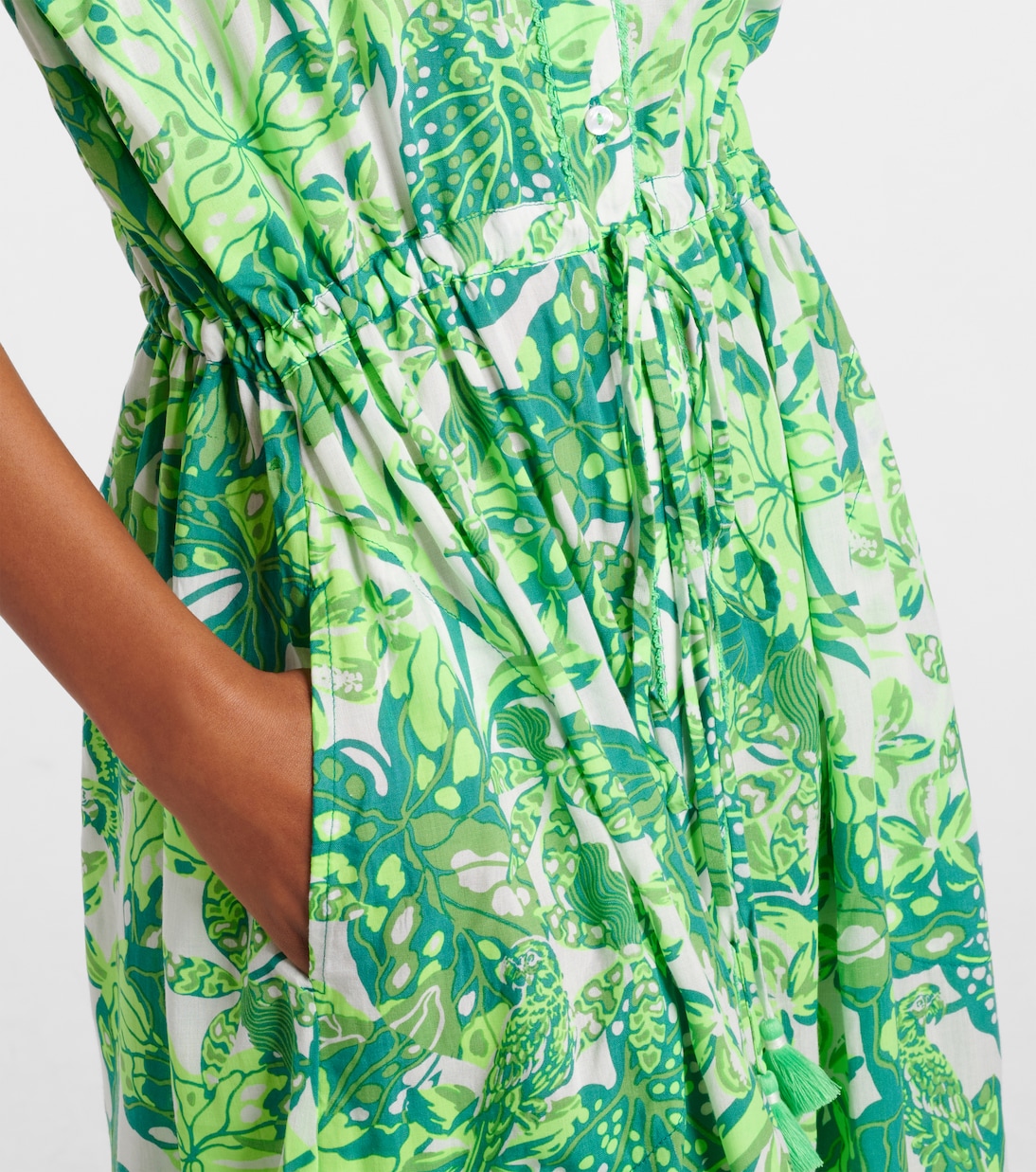 Bedrucktes Maxikleid Mya | Poupette St Barth