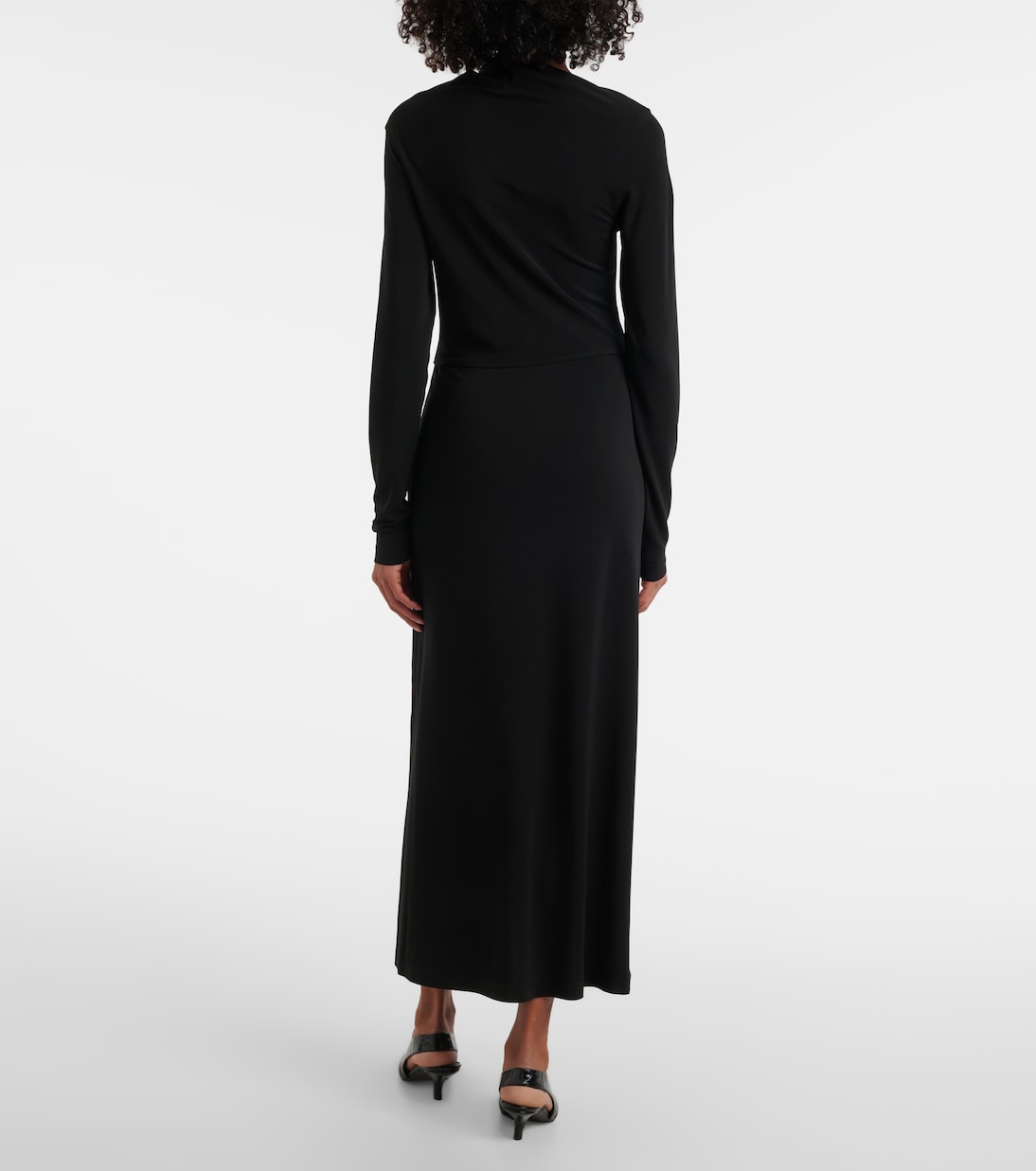 Draped jersey maxi dress | Toteme