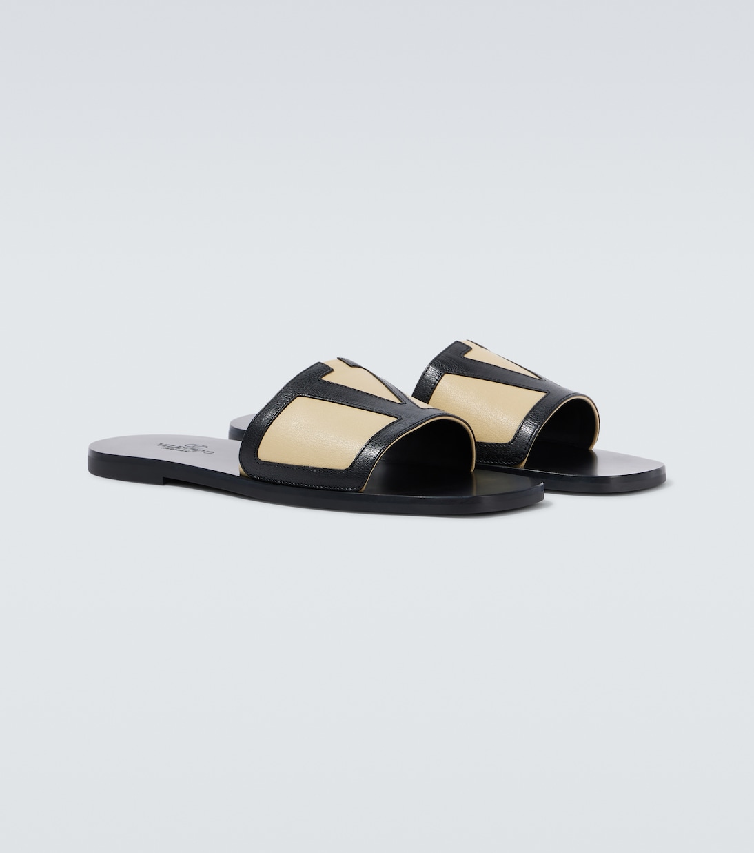 VLogo leather slides | Valentino Garavani