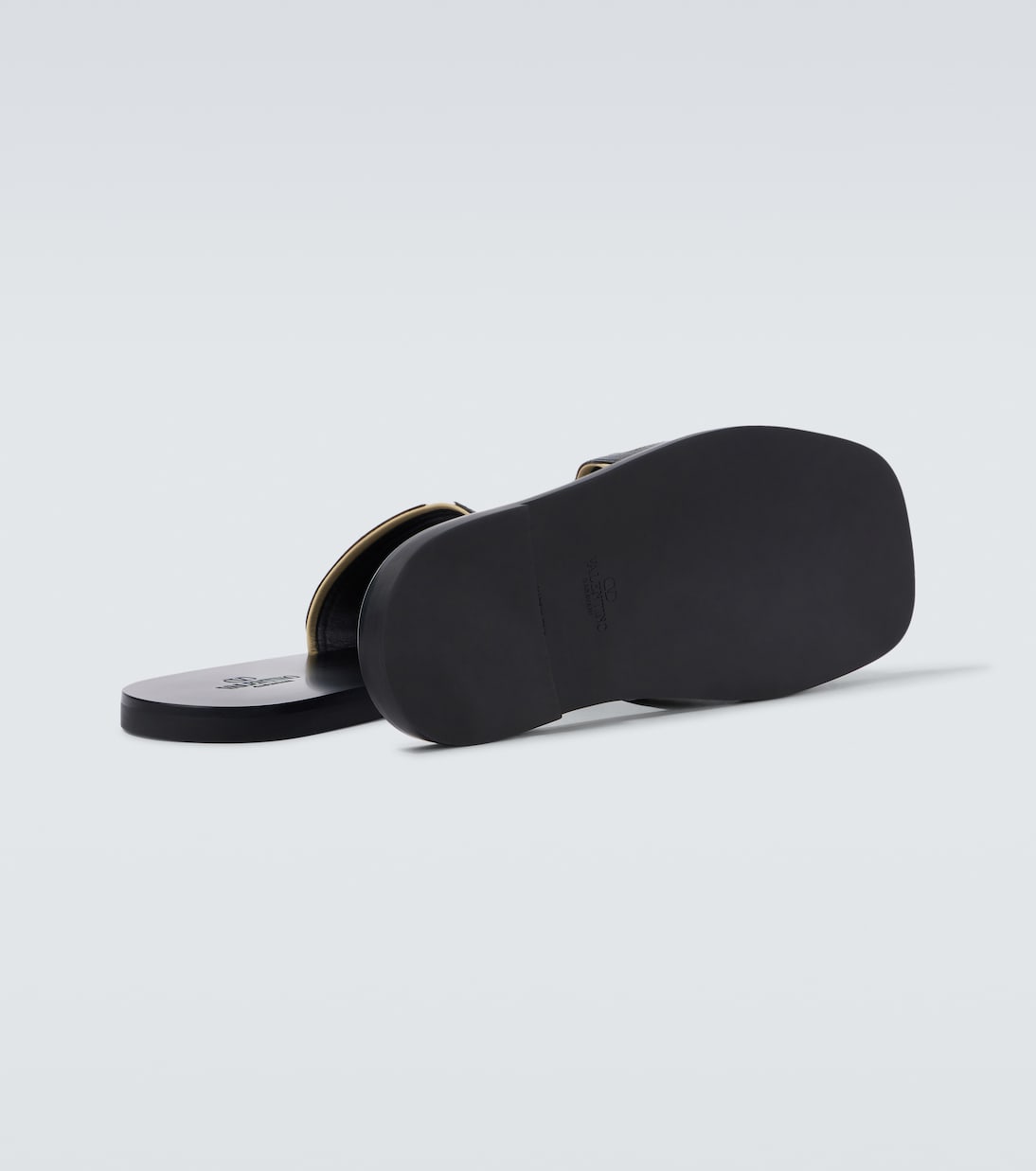 VLogo leather slides | Valentino Garavani