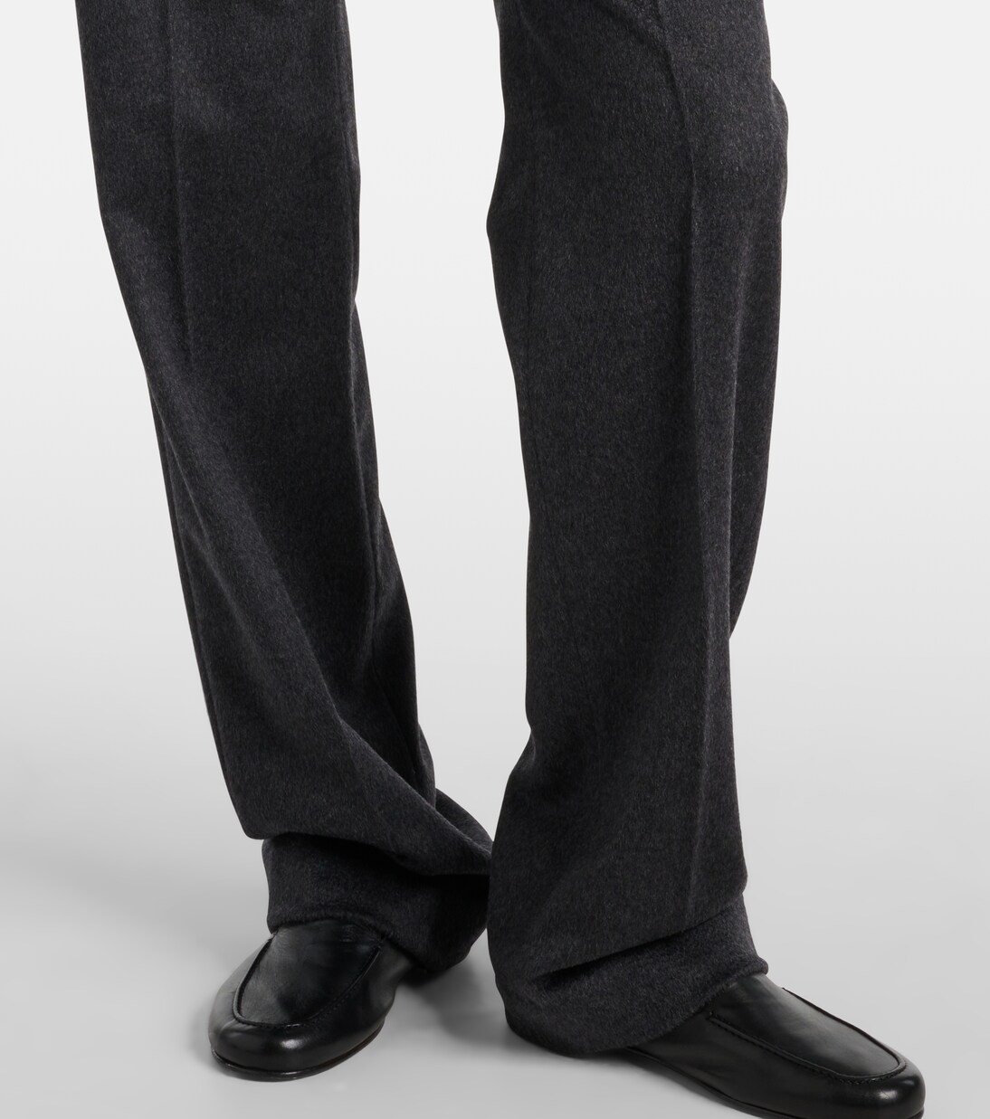 Pantalones rectos Selvie de cachemir | The Row