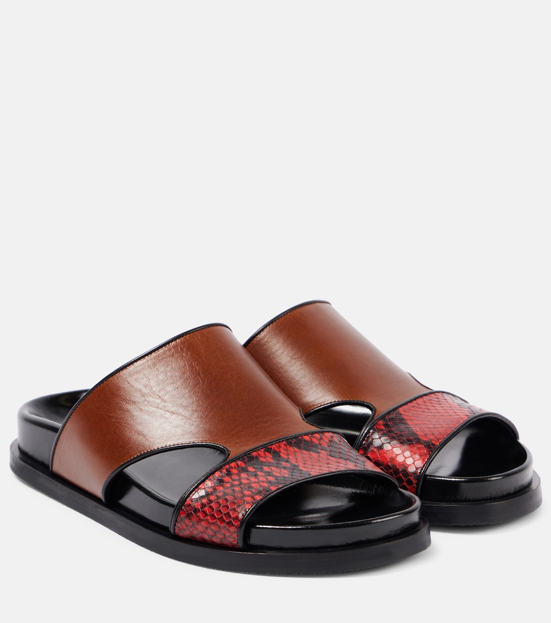 Sandalen aus Leder | Dries Van Noten