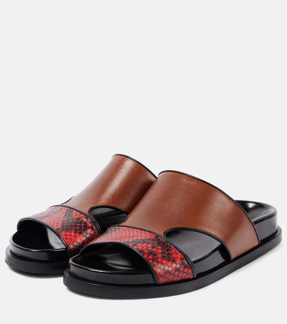 Sandalen aus Leder | Dries Van Noten