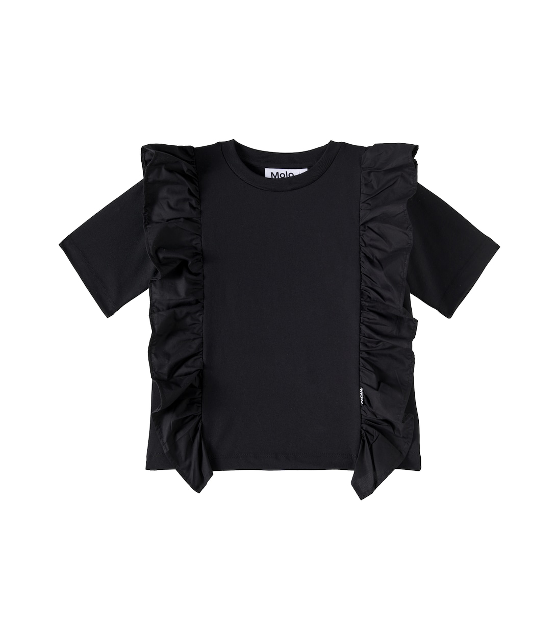 Blusa Riva de algodón con volantes | Molo