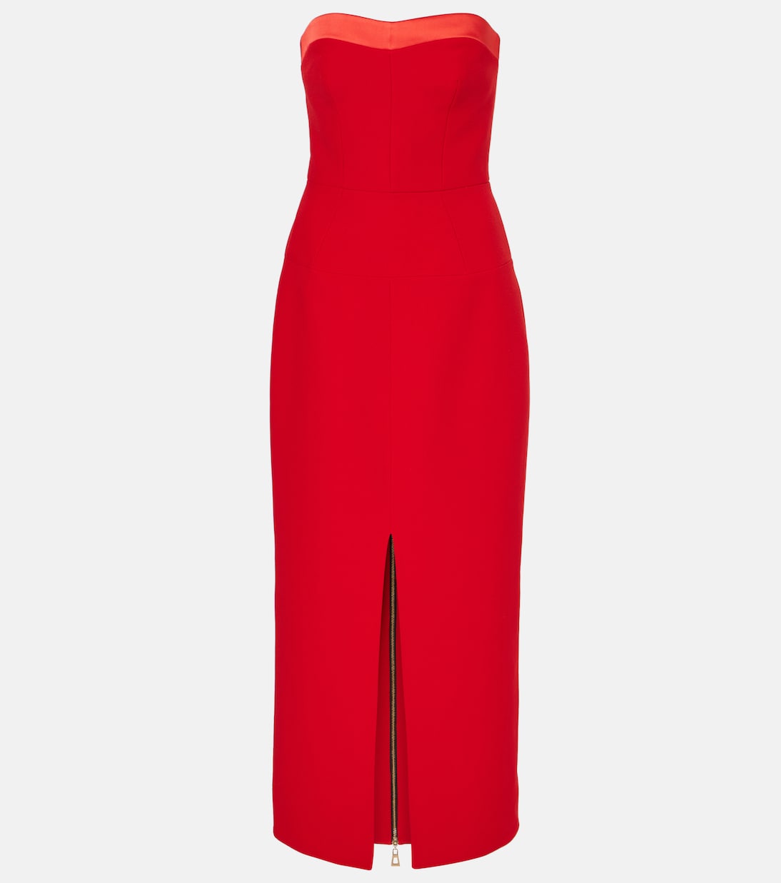 Midikleid Sydney mit Satin | Safiyaa