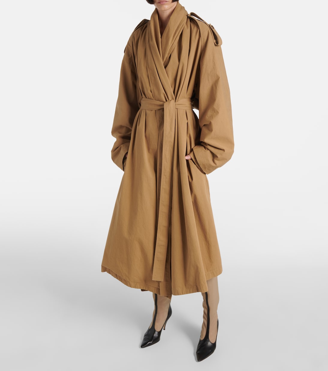 Pami cotton trench coat | The Row