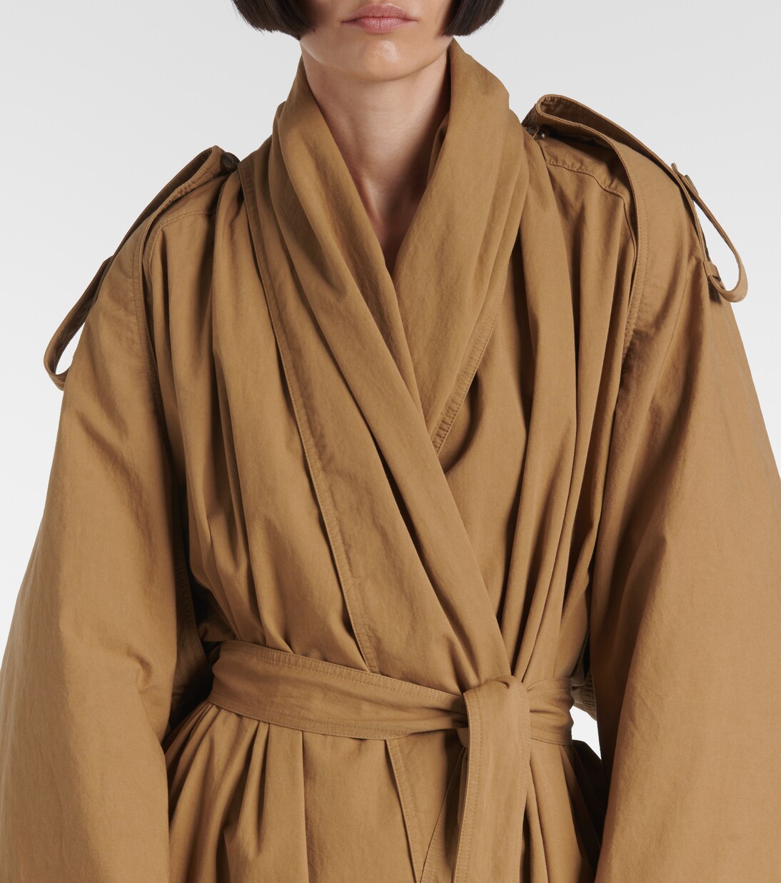 Pami cotton trench coat | The Row