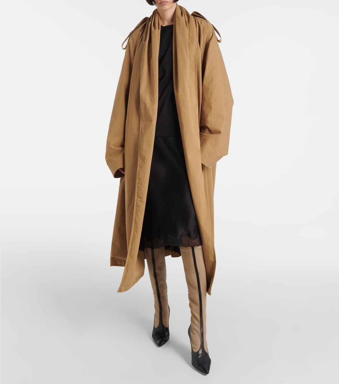 Pami cotton trench coat | The Row