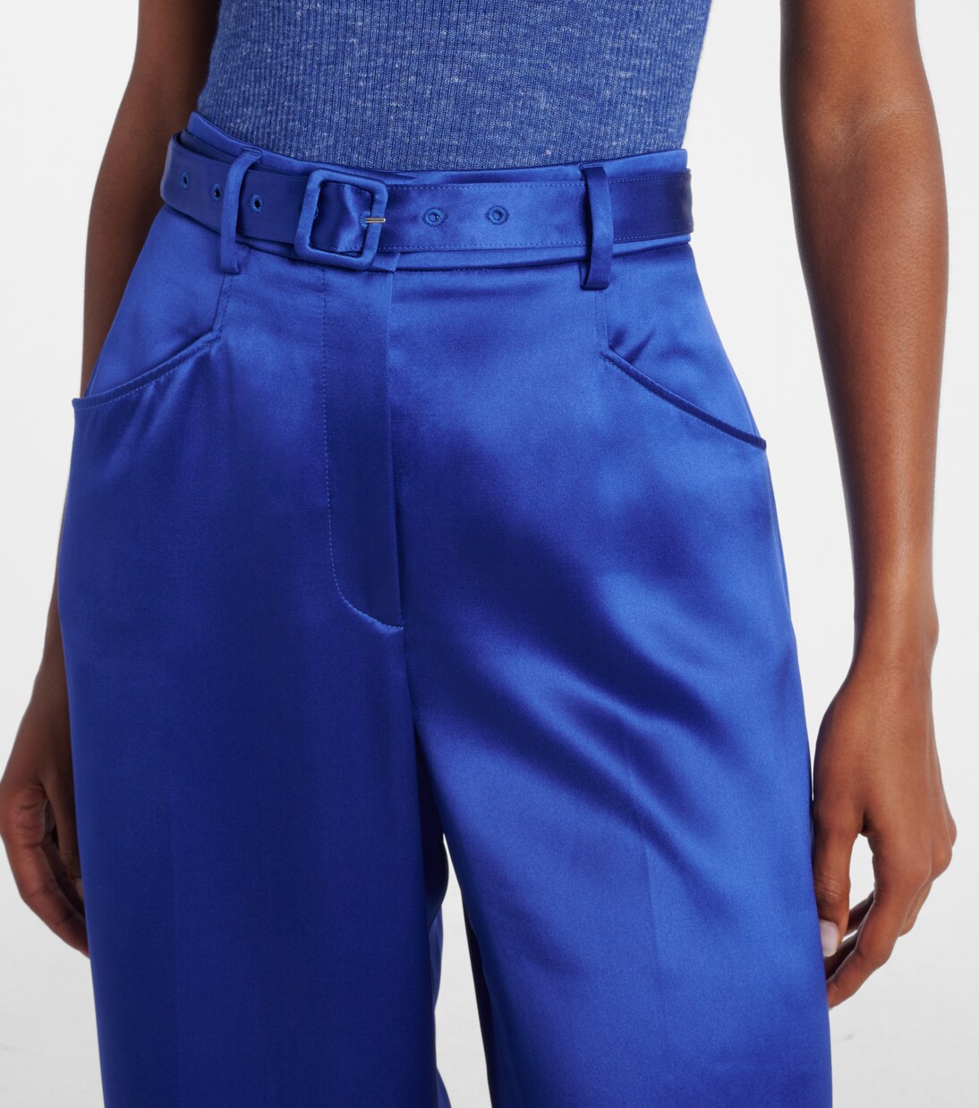 Pantalones anchos de seda | Gabriela Hearst