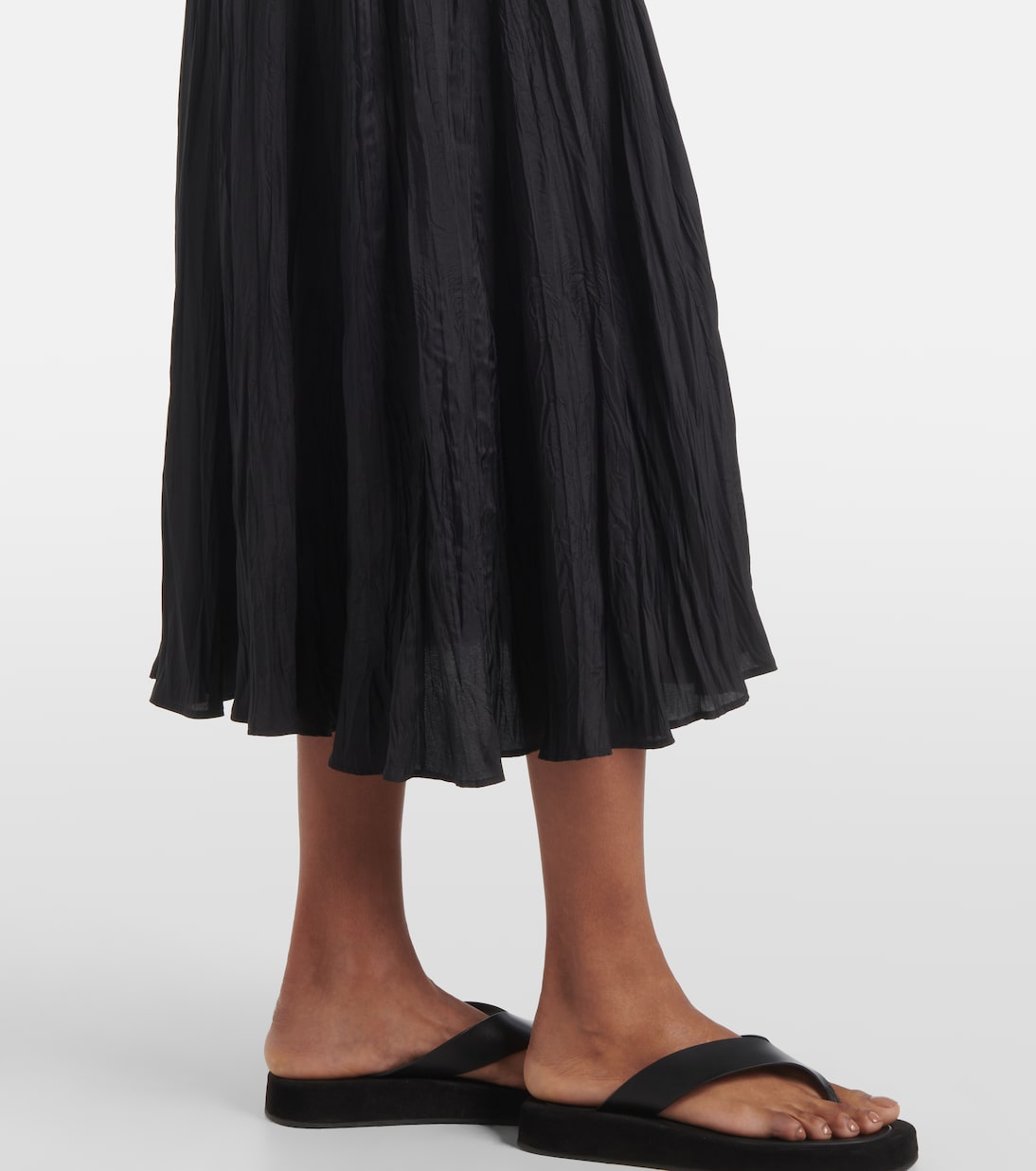 Falda midi Sully de seda  | Joseph