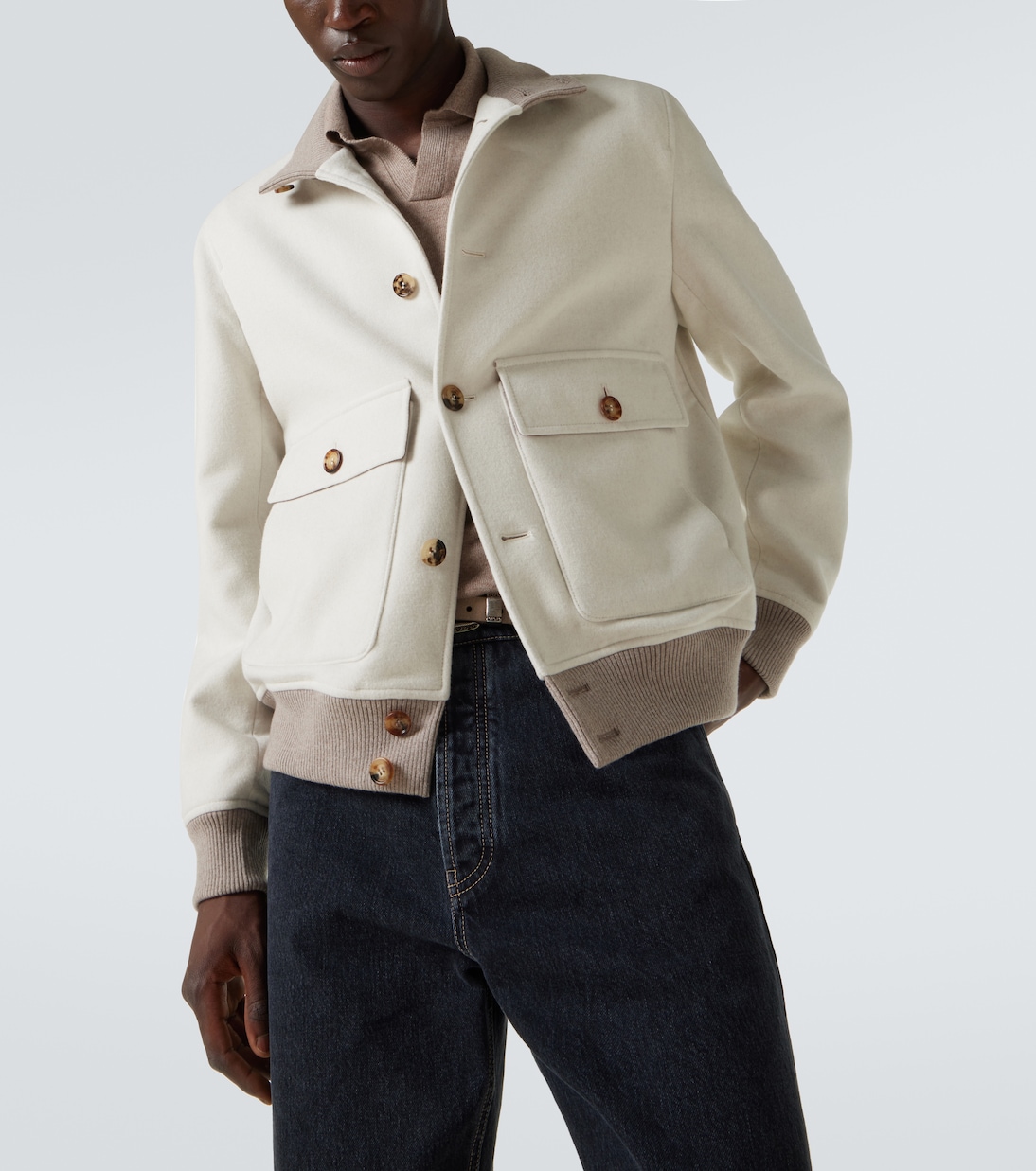 Jacke aus Wolle | Brunello Cucinelli