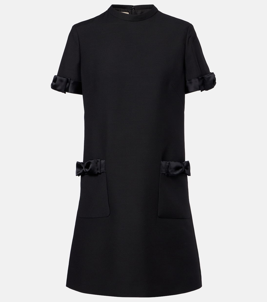 Crepe Couture bow-detail minidress | Valentino