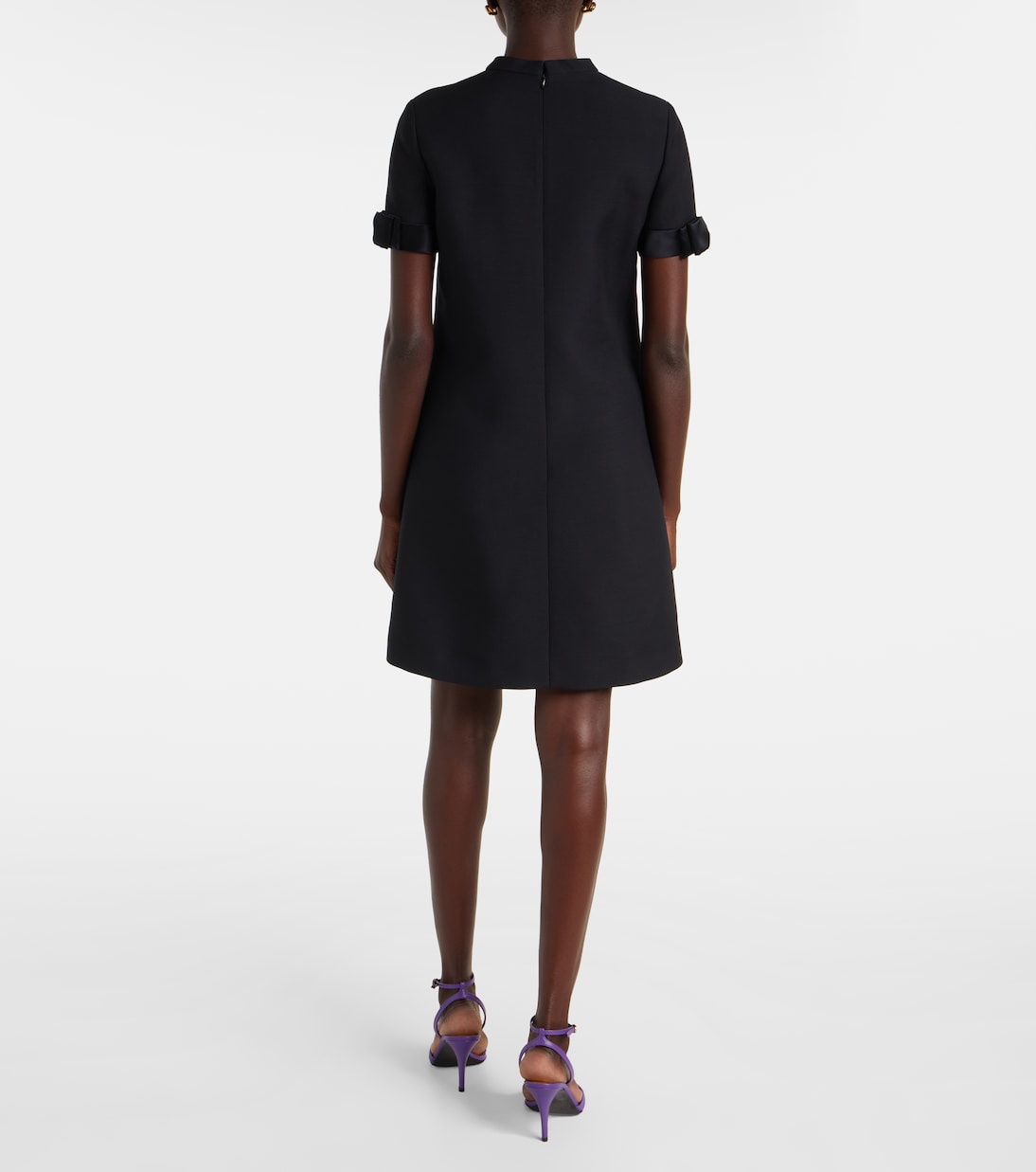 Crepe Couture bow-detail minidress | Valentino