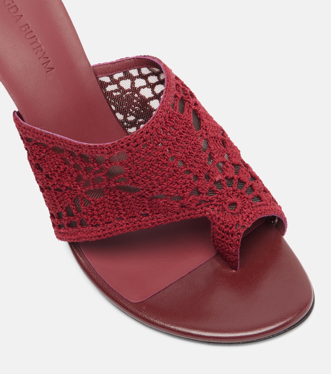 Crochet thong sandals | Magda Butrym