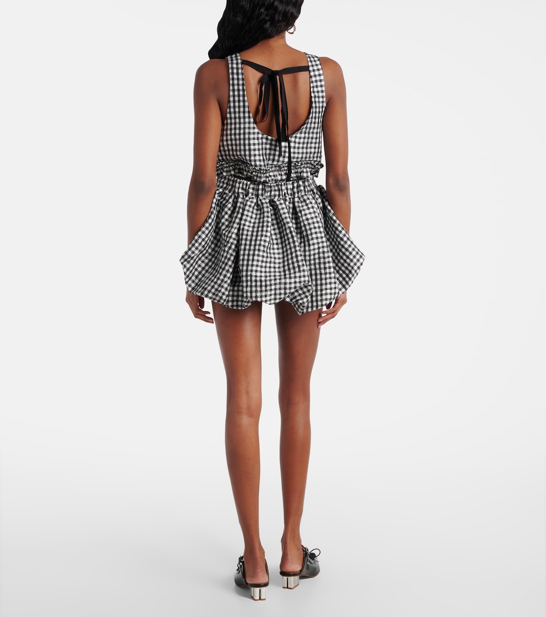 Minirock aus Taft | Ganni