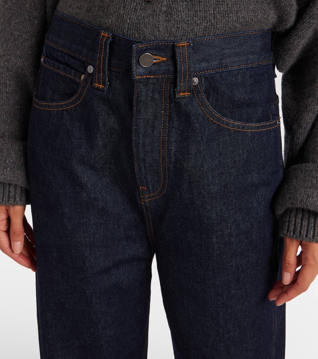 High-Rise Wide-Leg Jeans Benson | Khaite