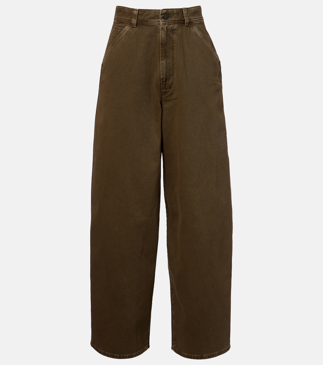 高腰阔腿牛仔裤装 | Lemaire