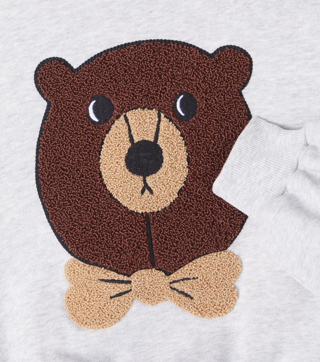 Bear cotton jersey sweatshirt | Mini Rodini