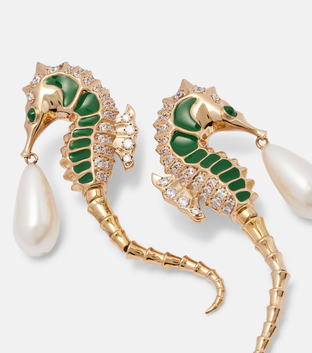 Boucles d’oreilles clip à ornements | Gucci