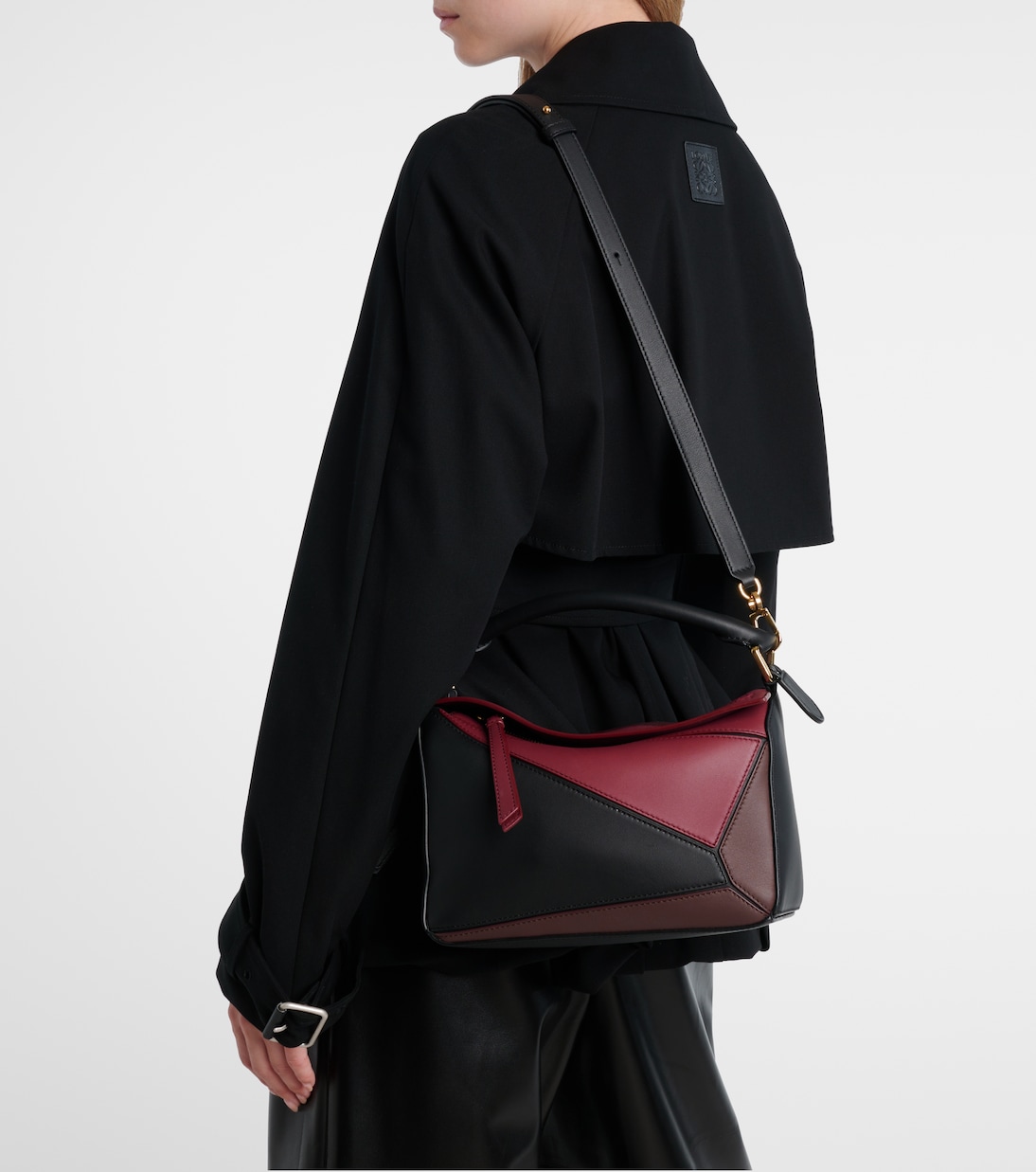 X Albers Tote Bag Puzzle Small aus Leder | Loewe