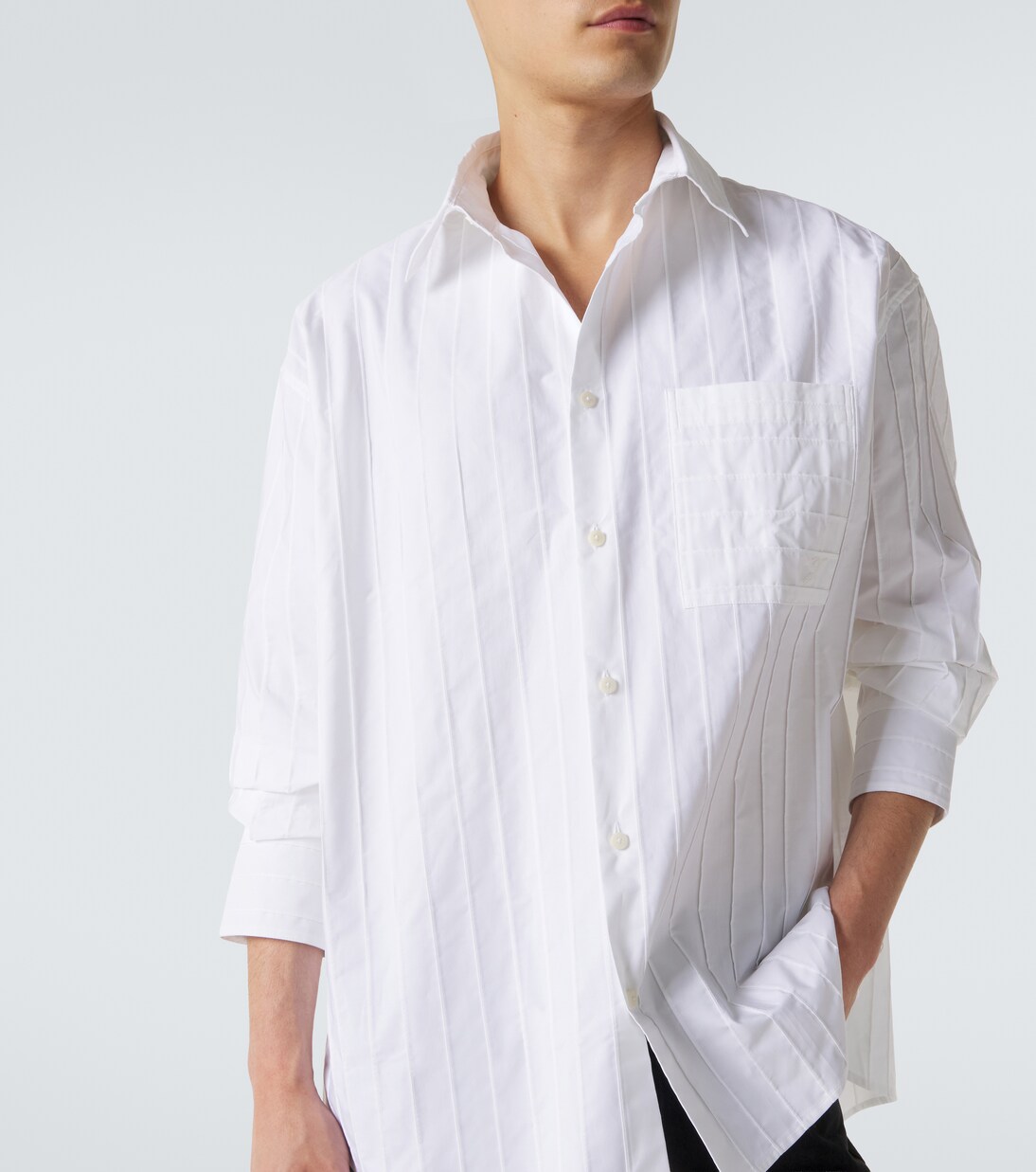 Camargue刺绣条纹棉质衬衫 | Jacquemus