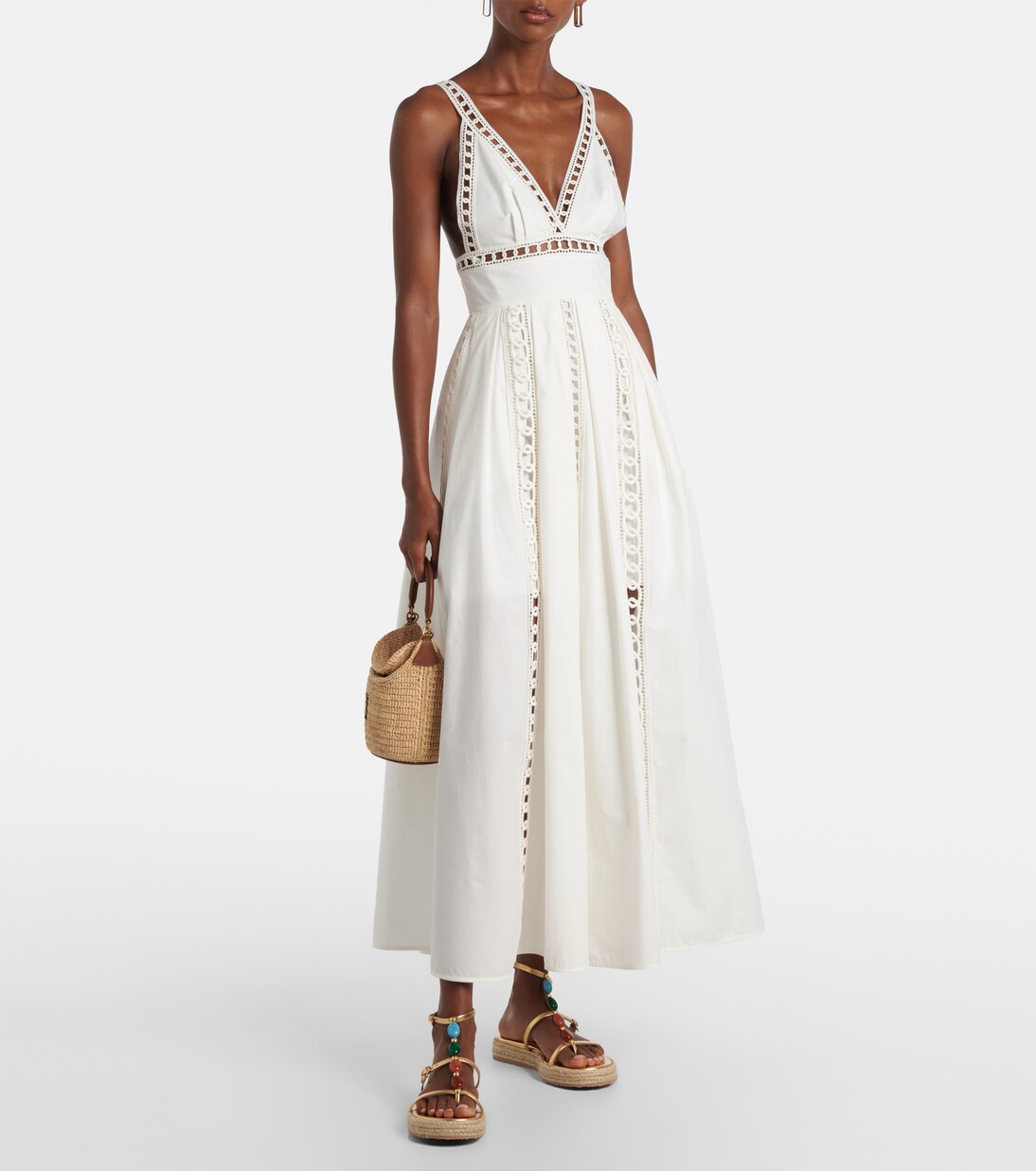 Sandalias Shanti de piel metalizada | Gianvito Rossi