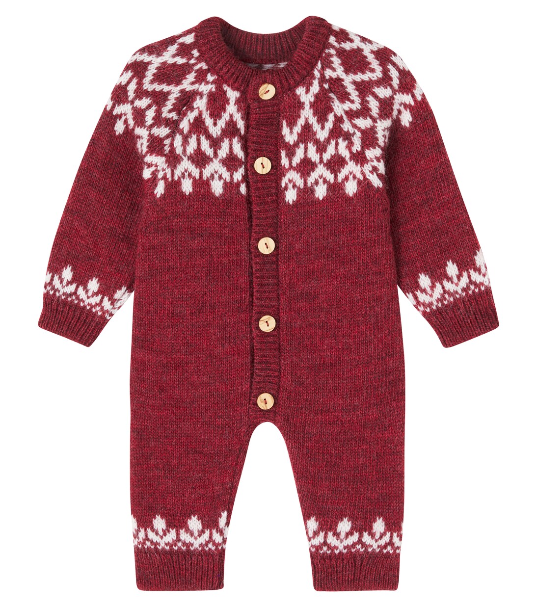 Baby Wendy intarsia onesie | The New Society
