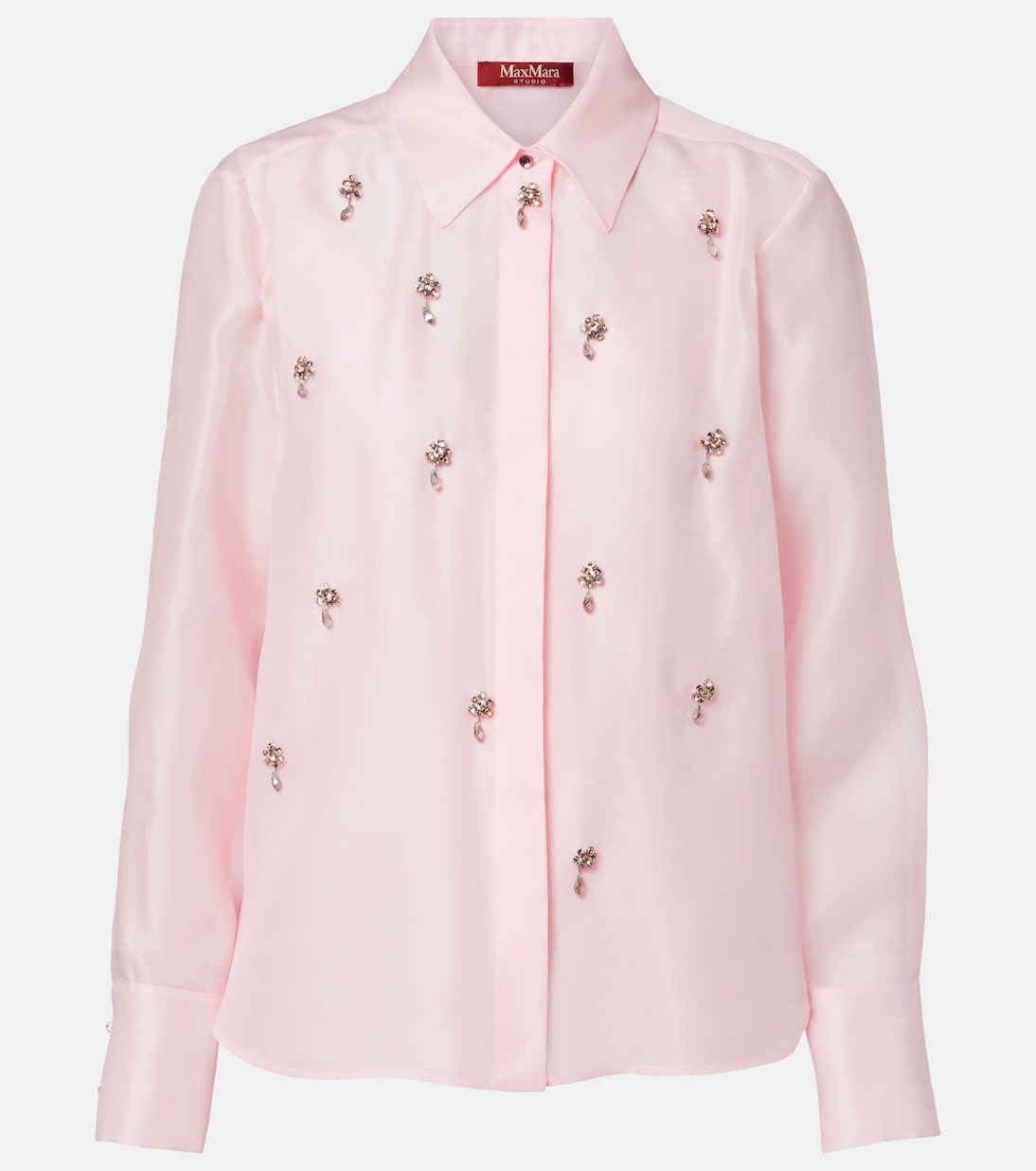 Chemise Agi en soie à cristaux | Max Mara