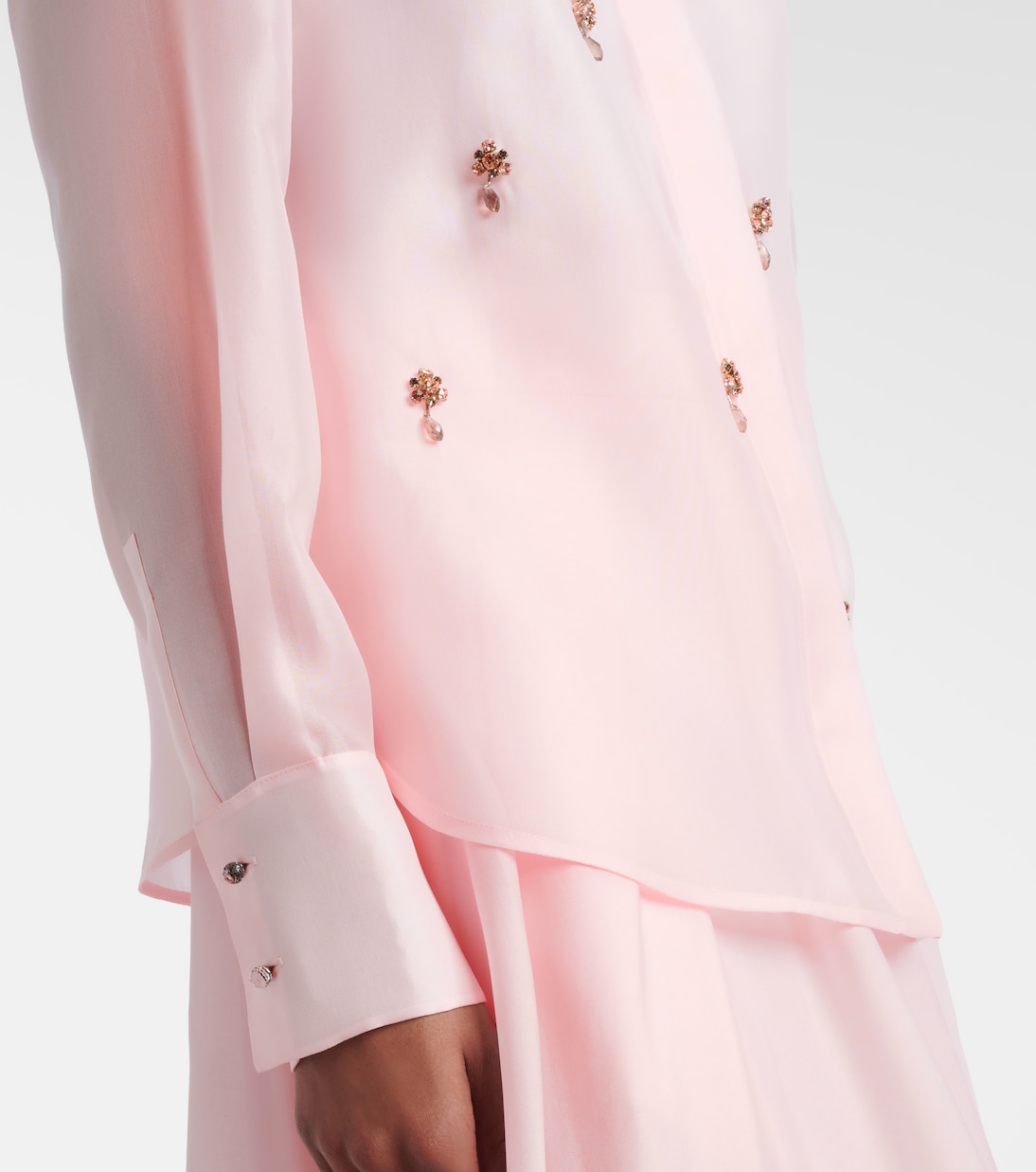 Chemise Agi en soie à cristaux | Max Mara