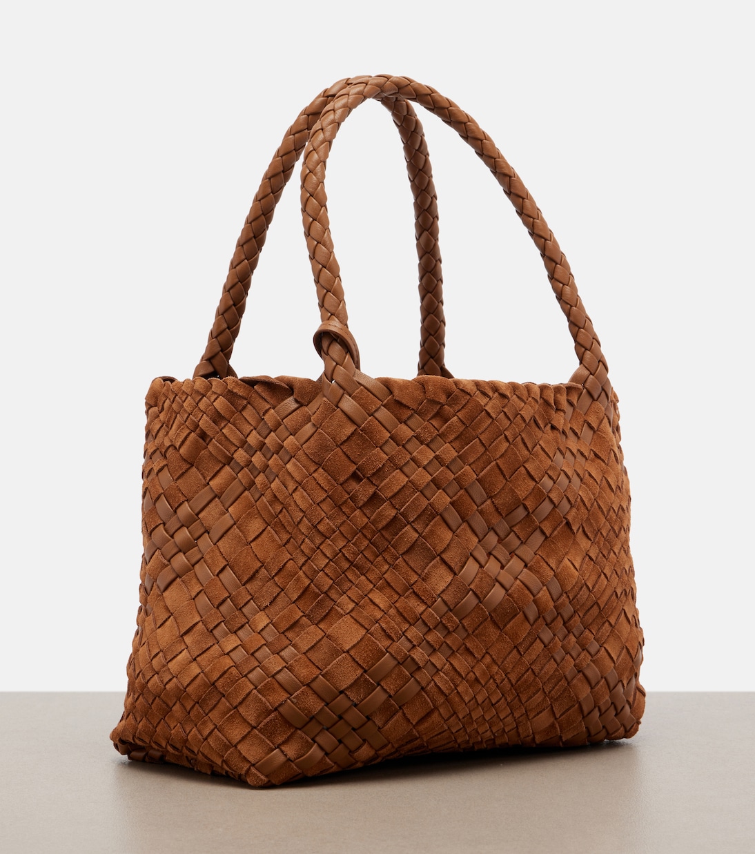 Ruth Small woven leather tote bag | The Row