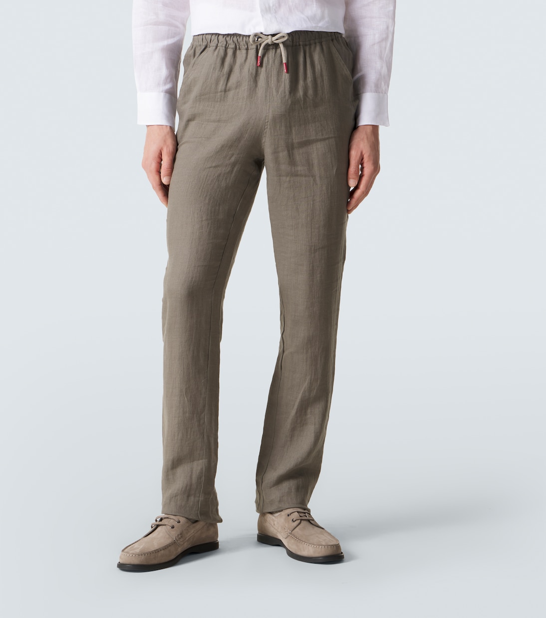 Schmale Hose aus Leinen | Kiton