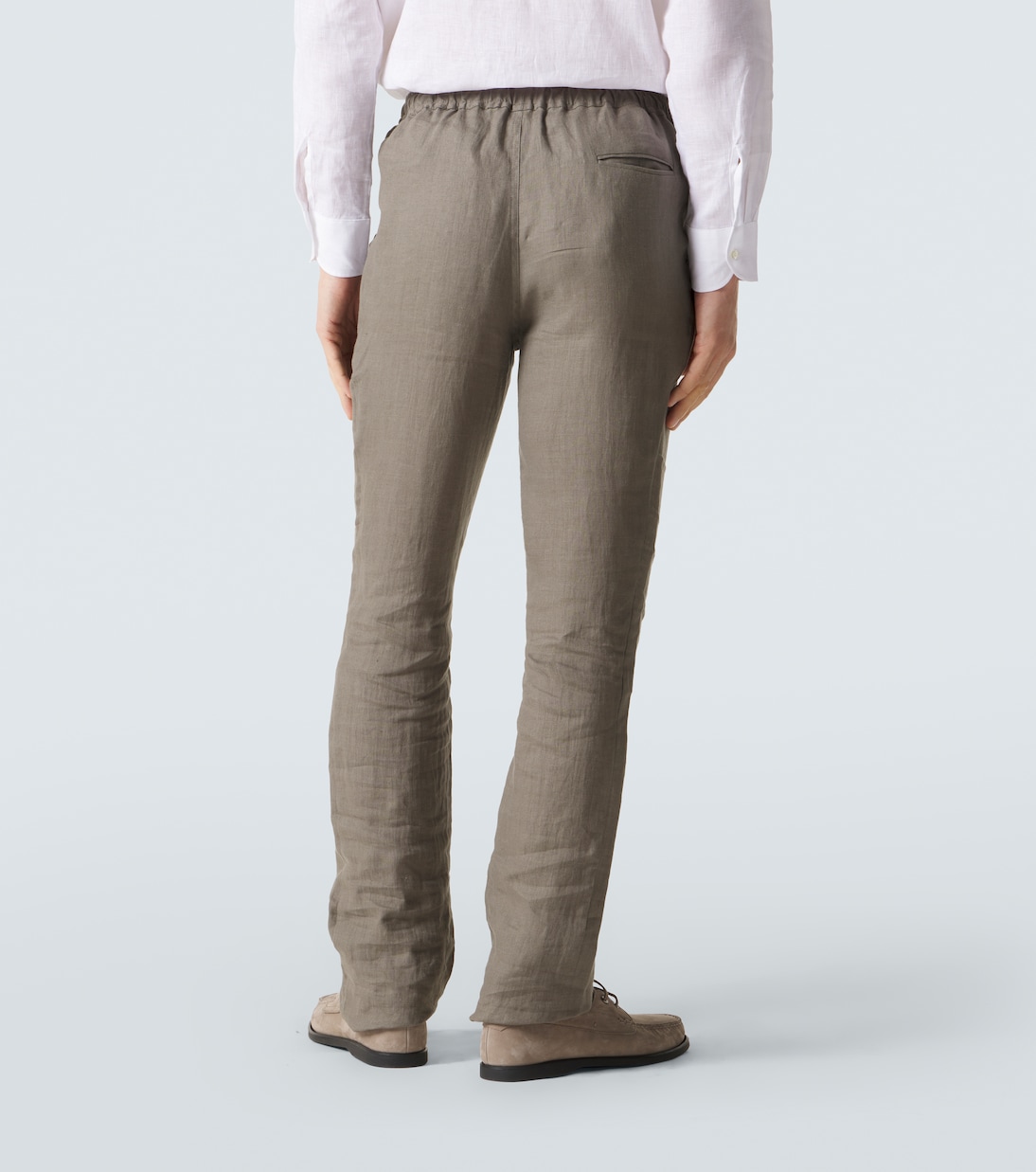 Schmale Hose aus Leinen | Kiton