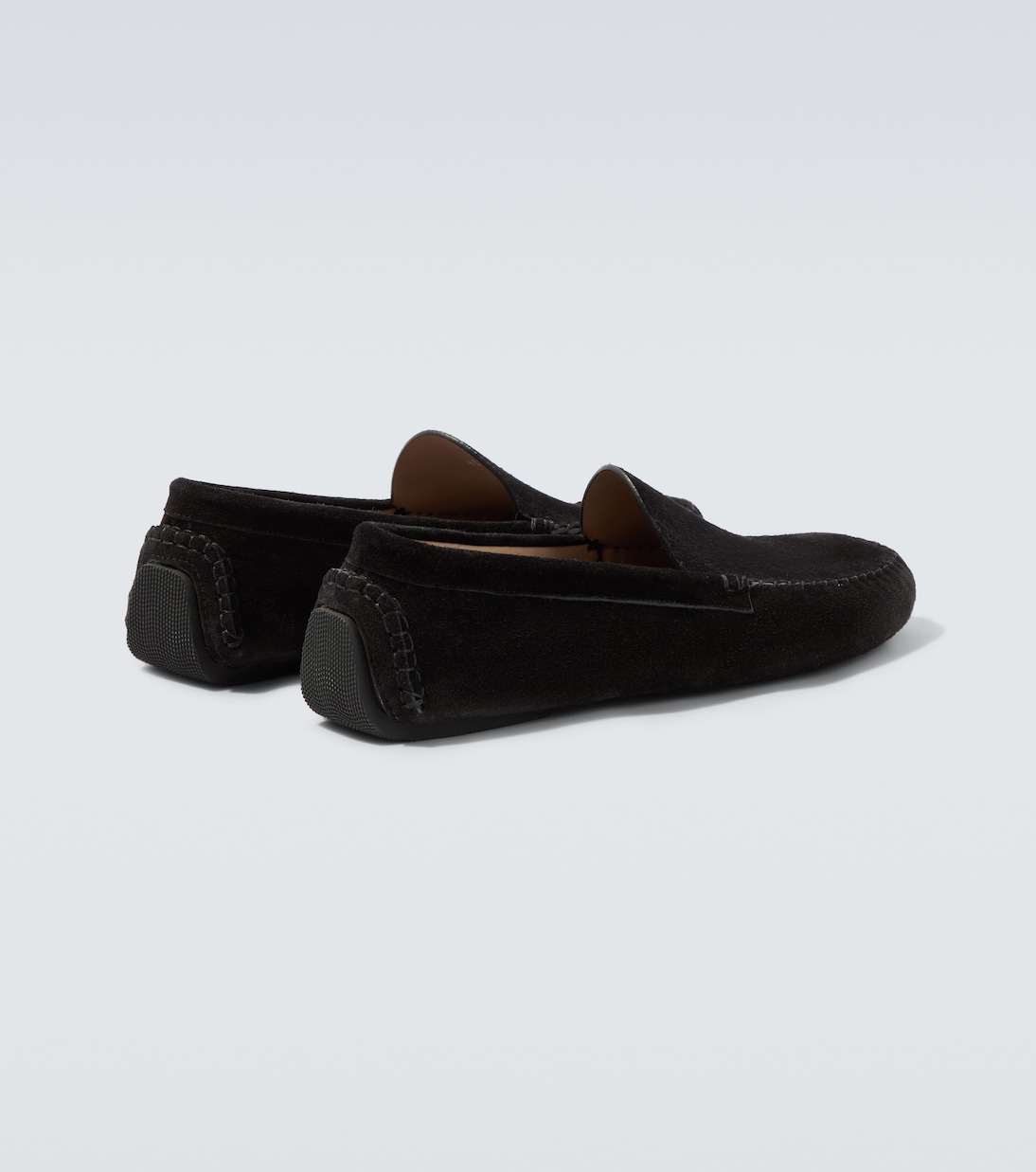 Lucca suede slip-on shoes | The Row