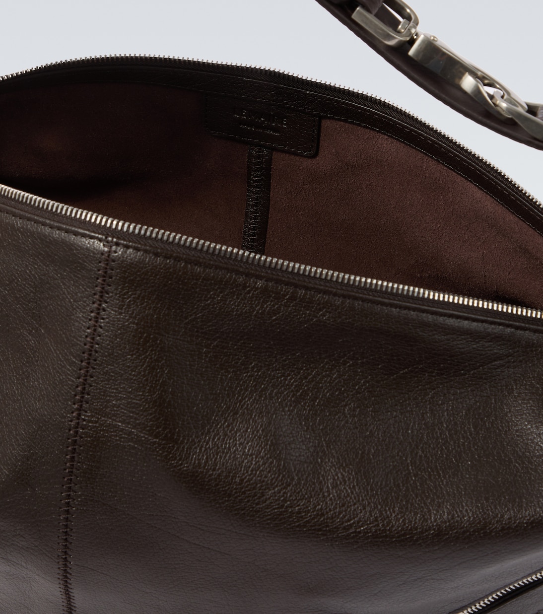 Quiver Clip leather shoulder bag | Lemaire