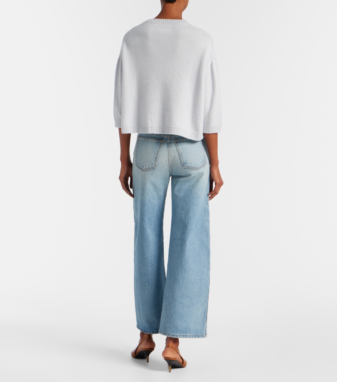 Delina high-rise wide-leg jeans | Khaite