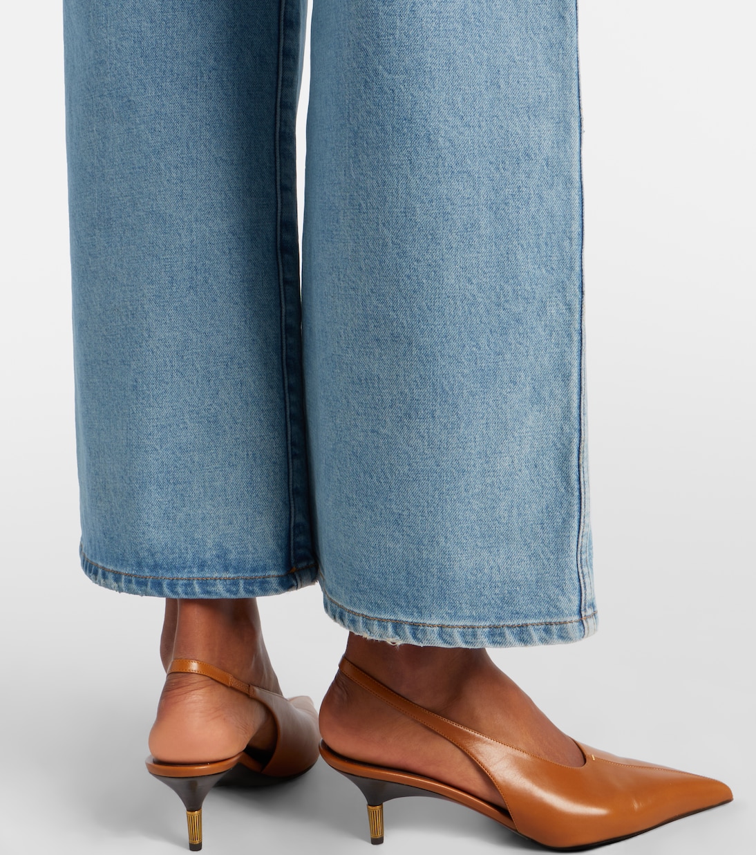 Delina high-rise wide-leg jeans | Khaite