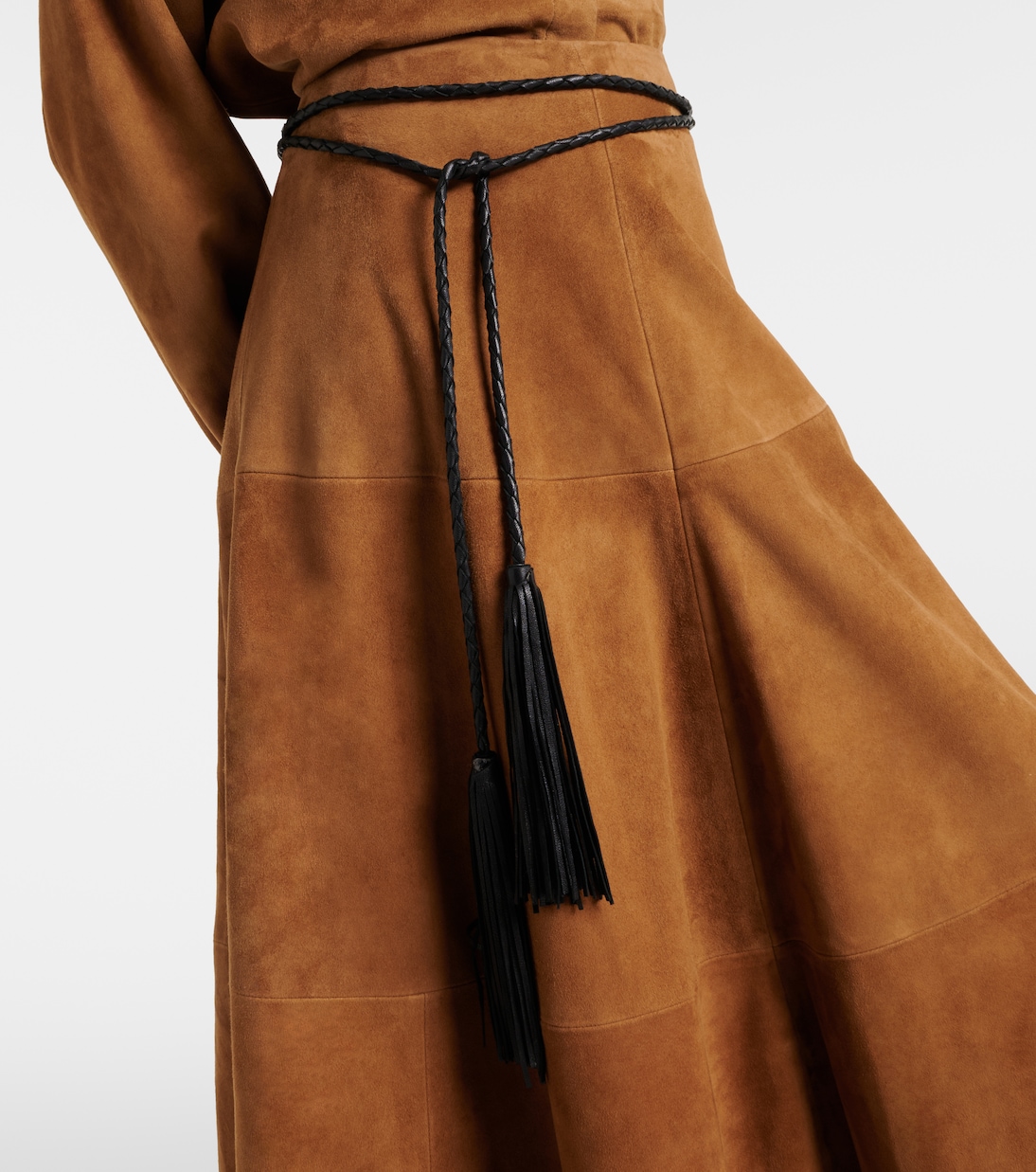 Cintura in pelle con nappine | Nour Hammour