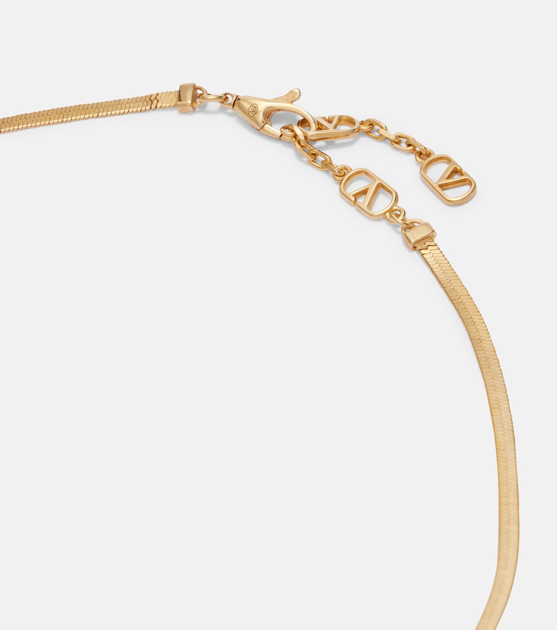 VLogo embellished necklace | Valentino