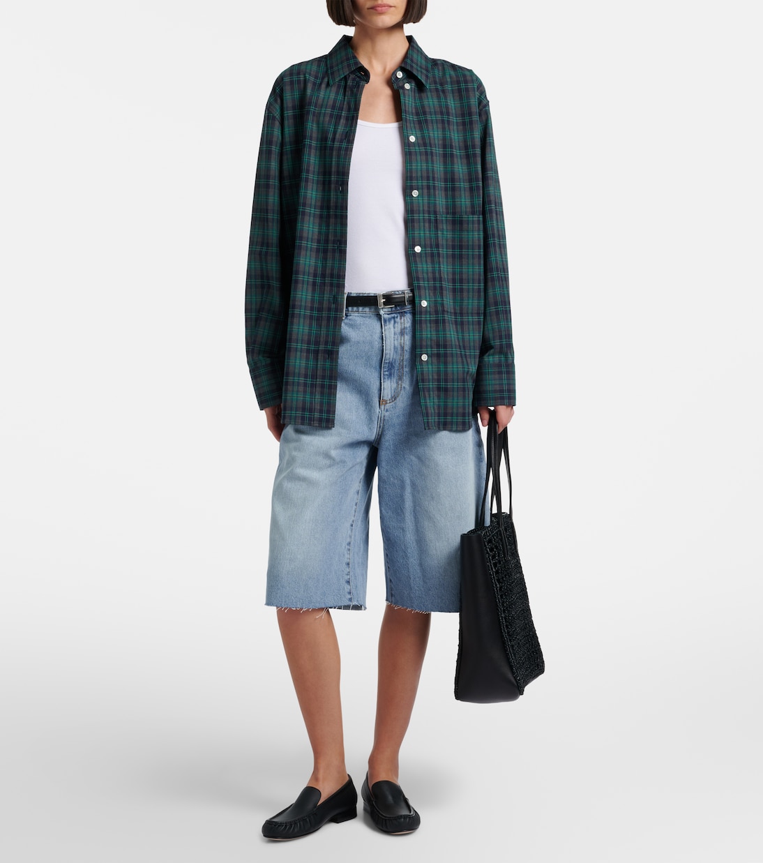 Cotton capri jeans | Róhe