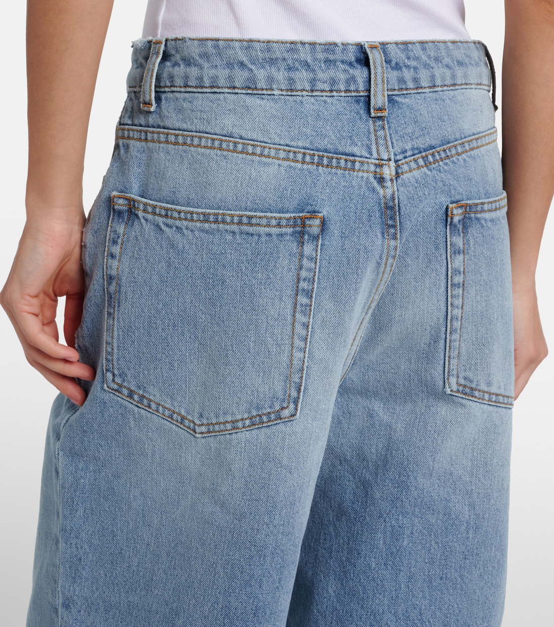 Cotton capri jeans | Róhe