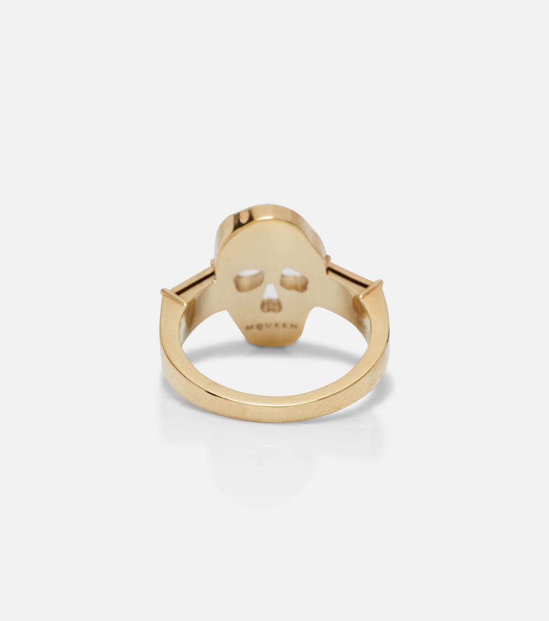 Crystal-embellished ring | McQueen