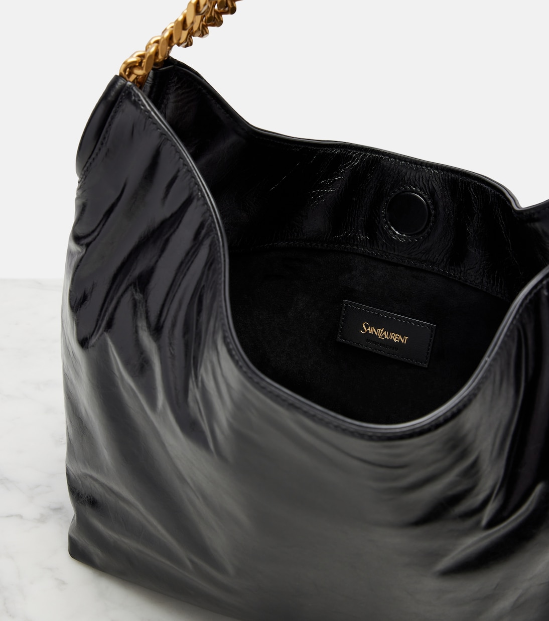Hortense leather shoulder bag | Saint Laurent